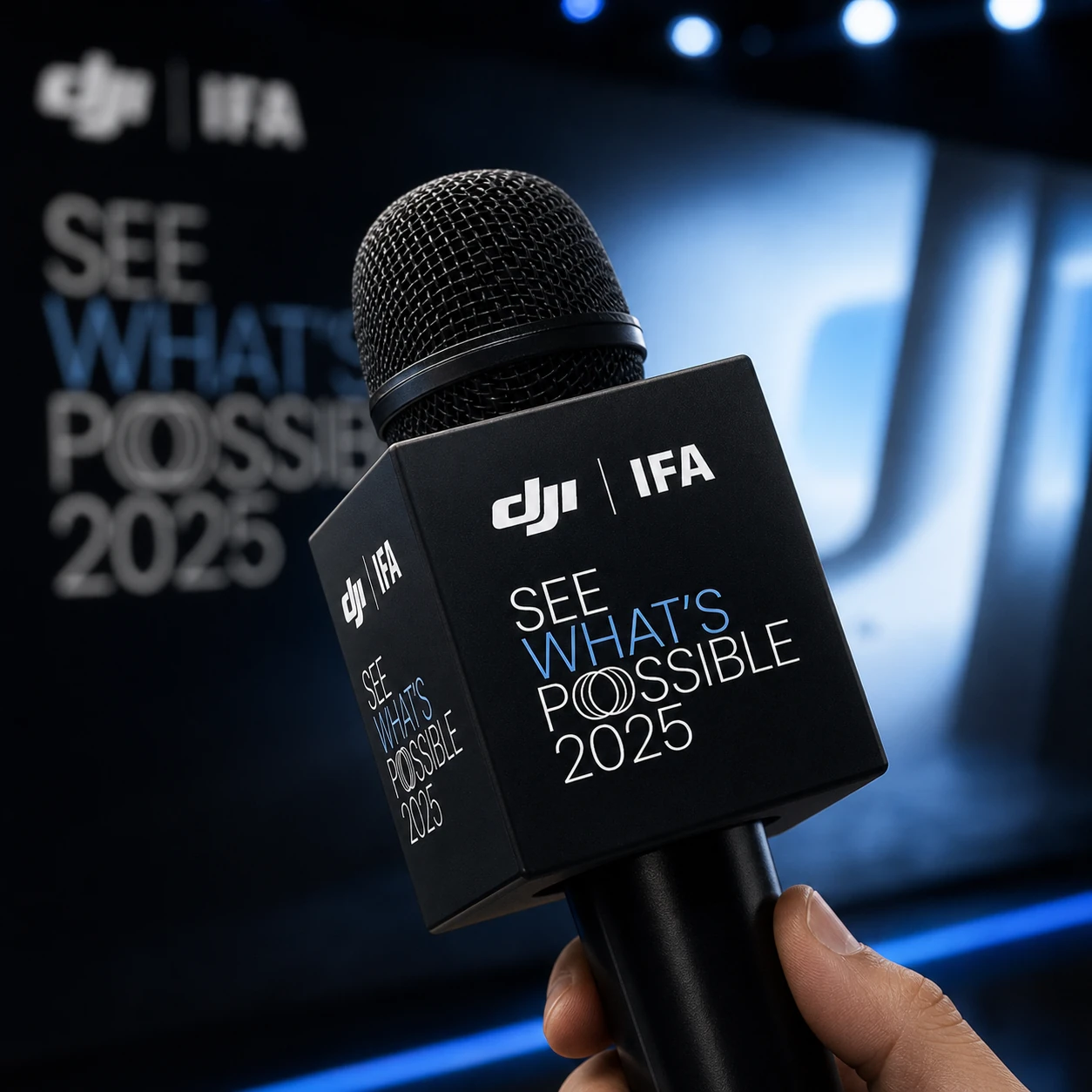 DJI IFA mic flag