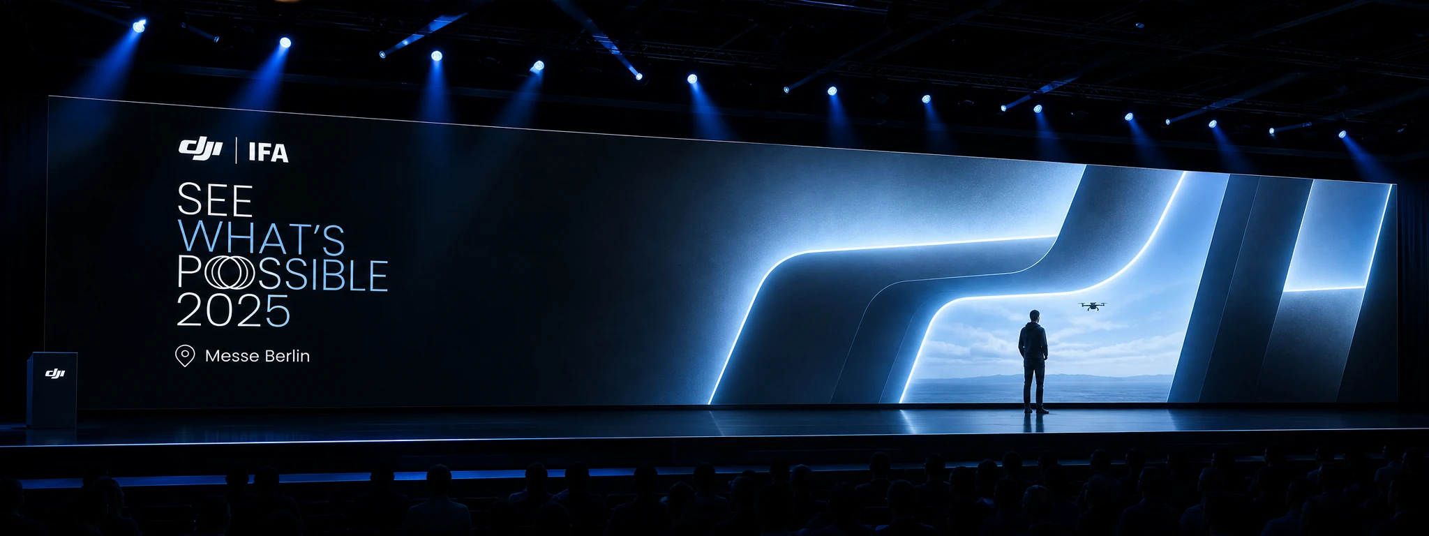 DJI IFA stage LED