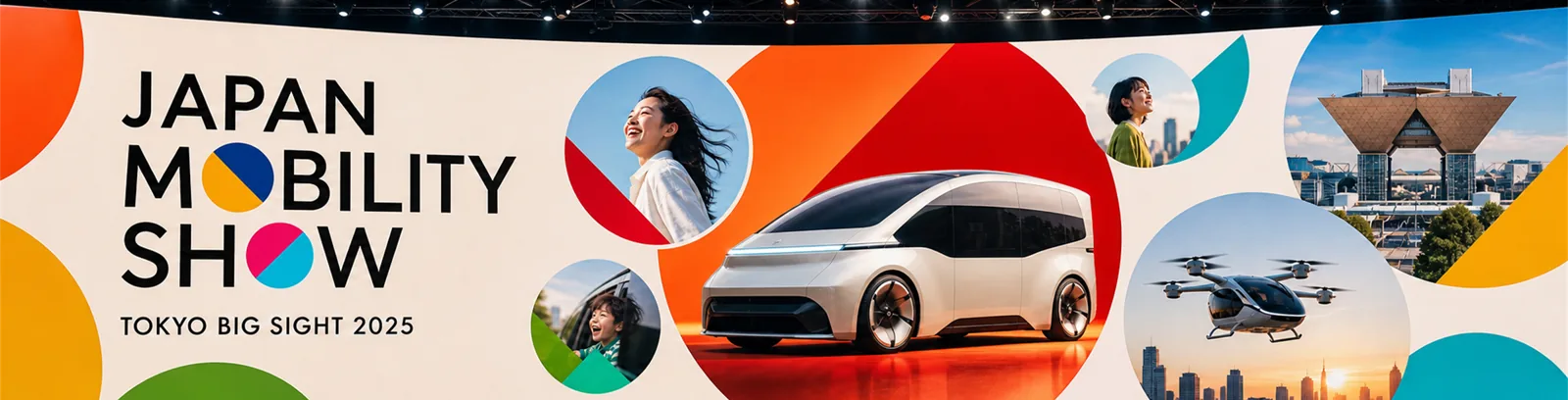 Japan Mobility Show stage LED