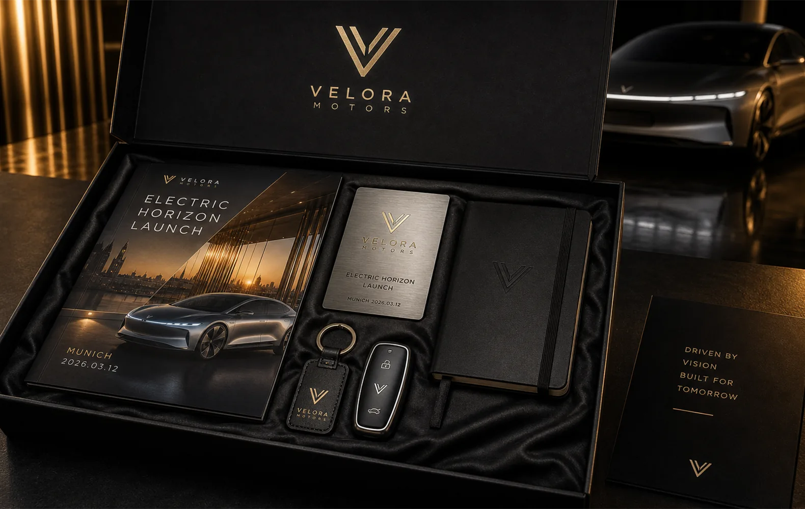 Velora Motors gift box