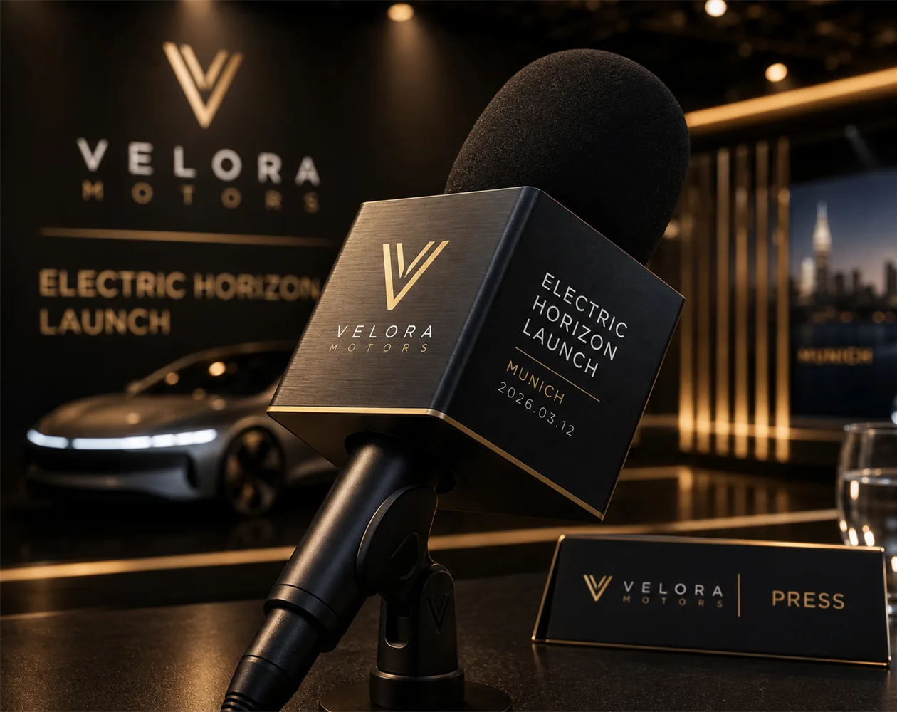 Velora Motors mic flag