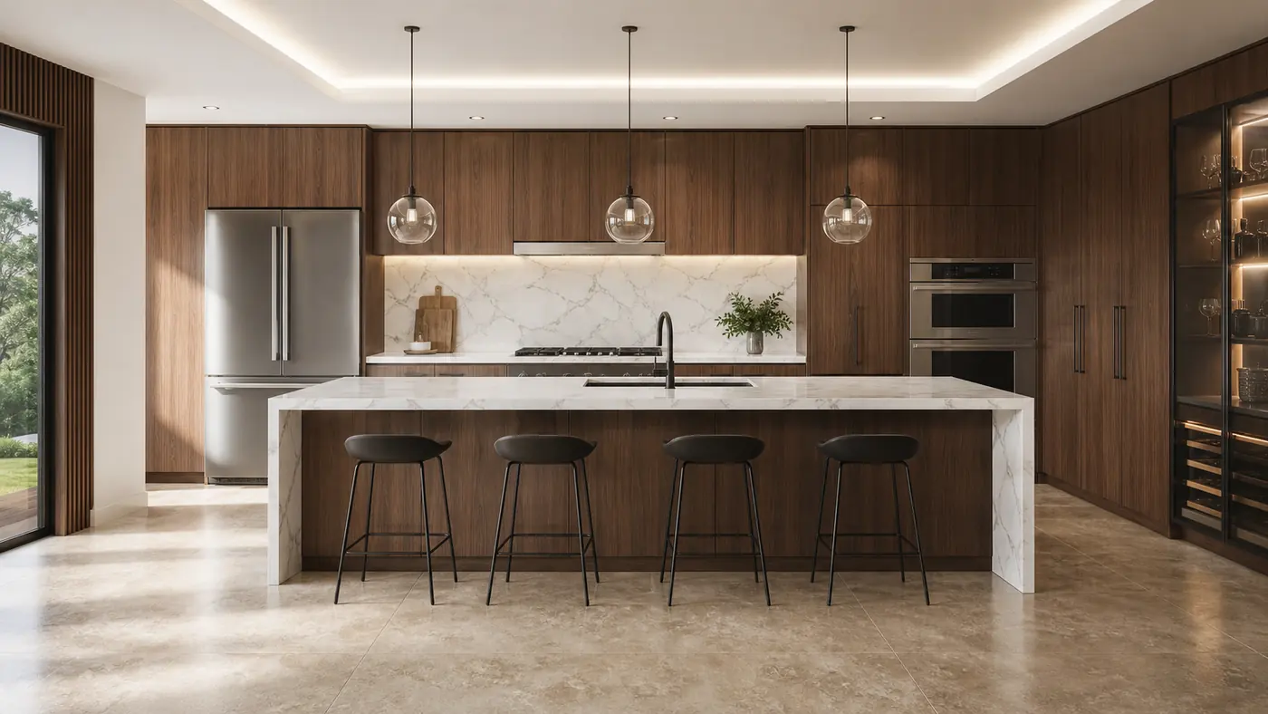 Modern open kitchen original