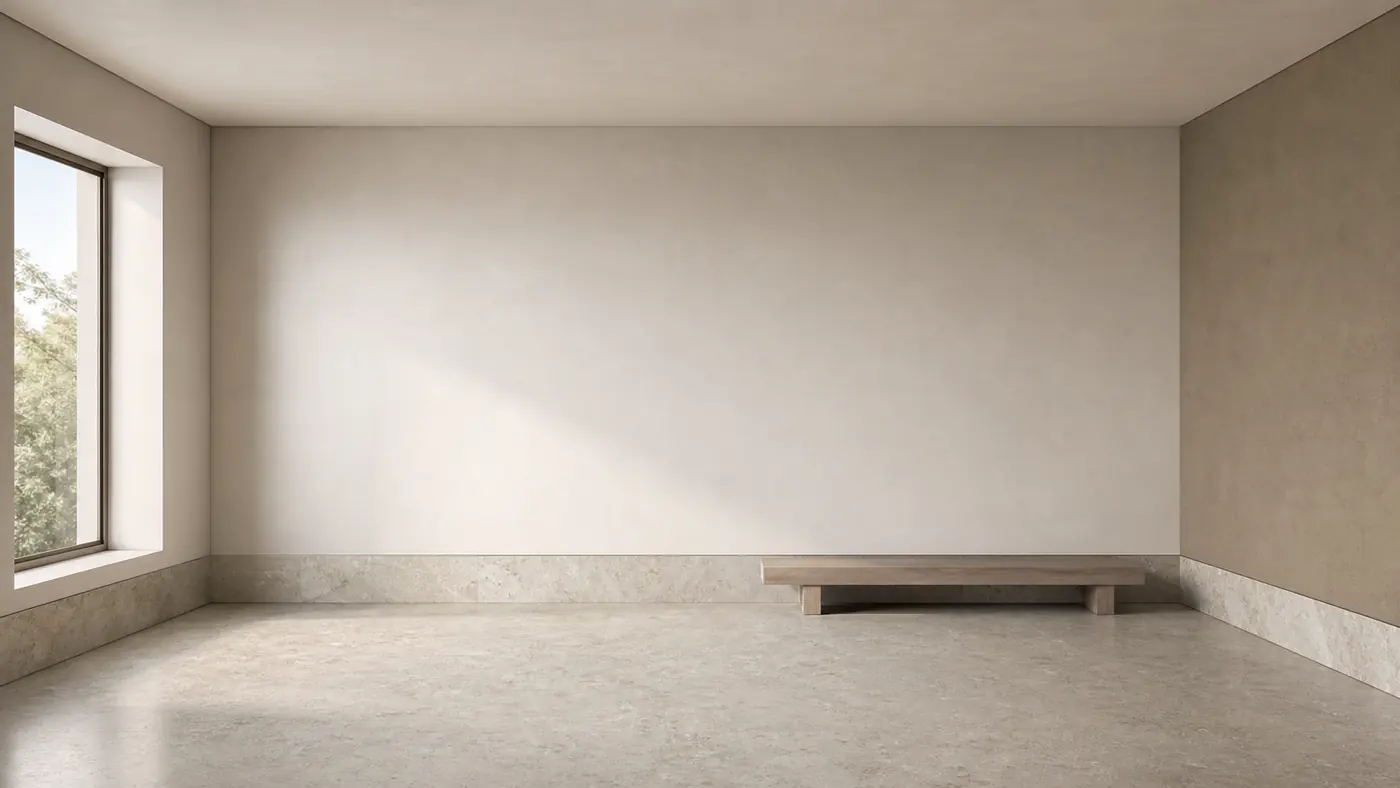 Minimal empty room original