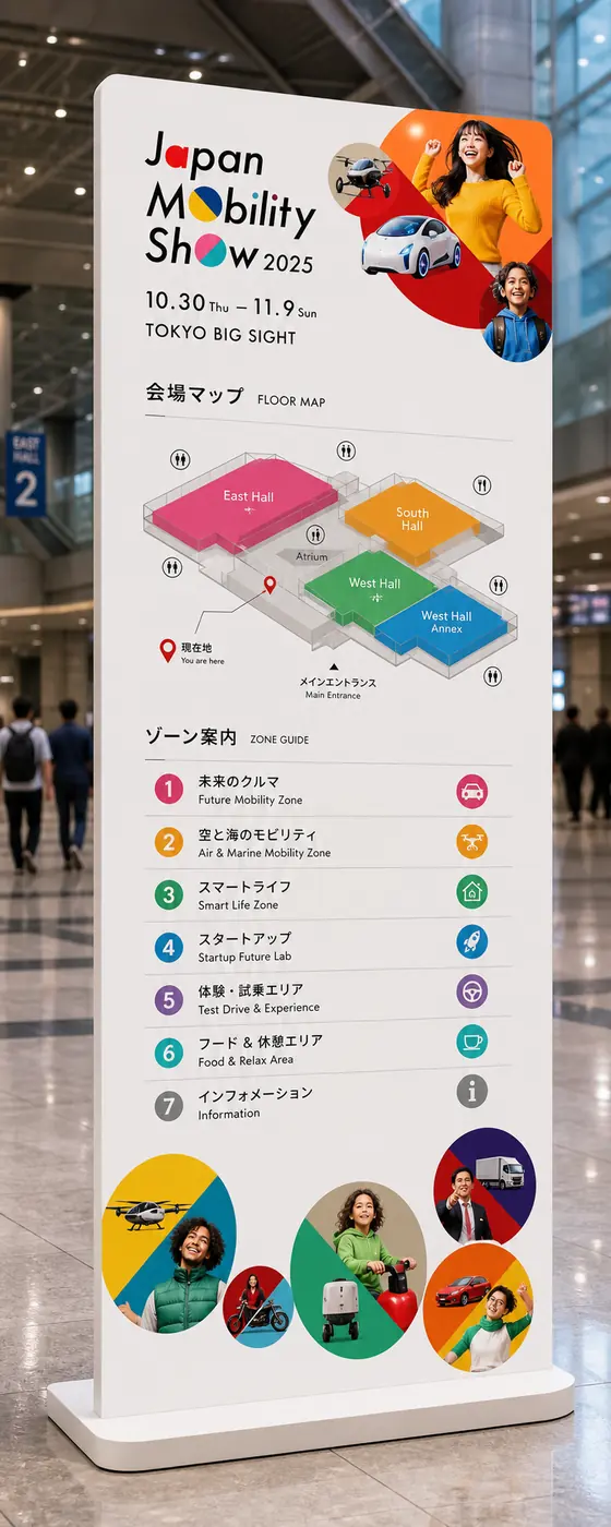 Japan Mobility Event kit